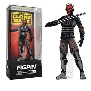 Figpin Star Wars The Clone Wars (#575) Darth Maul Collectors Item Enamel Pin